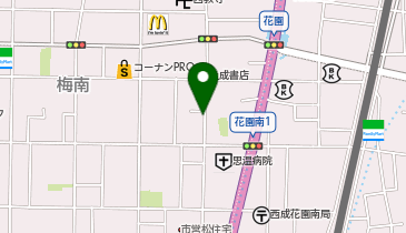 ぎょうざ けん太の地図画像