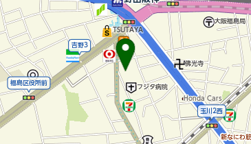 くしかつ 五右衛門の地図画像