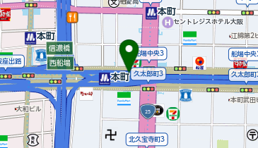ごちそう☆ダイニング 風のほうきの地図画像
