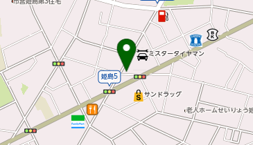 ごはん屋はやし田の地図画像