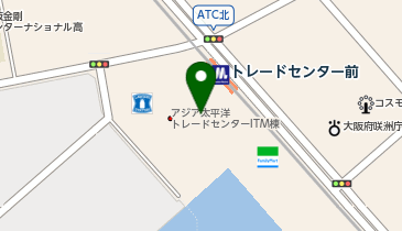 さんふらわあむらさき レストランの地図画像