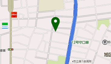 しまだ食堂の地図画像