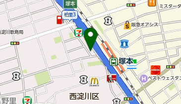すし処 海味の地図画像