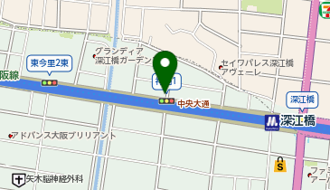 すなっく きゃさりんの地図画像