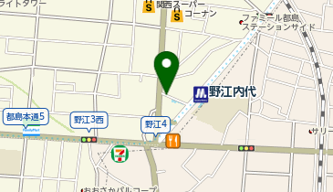 たこやき 風風の地図画像