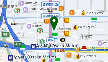 たこ家道頓堀くくるミナミ店の地図画像