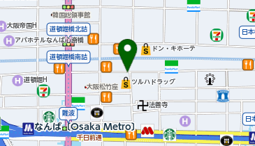 たこ焼 十八番 Sons-Dohtonboriの地図画像