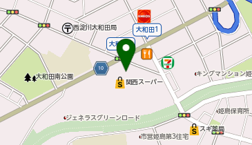 たこ焼将軍の地図画像