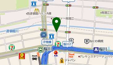 たまに移動する食堂の地図画像