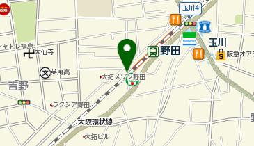 びーどろ亭の地図画像