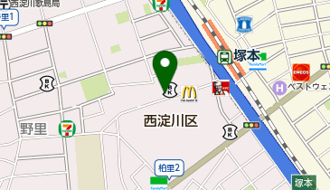 ふじや食堂の地図画像