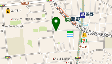 みたや食堂の地図画像