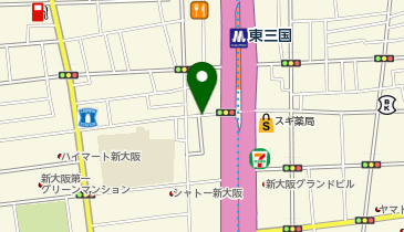 もつ鍋・串かつ まなやの地図画像