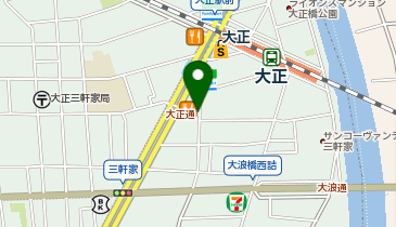 やきとり 雷鳥の地図画像