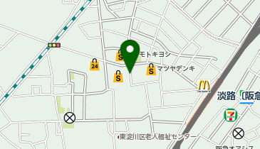 インドネパール料理 ルンビニの地図画像