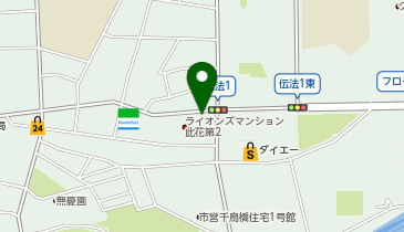 インド料理 キングフィッシャーの地図画像