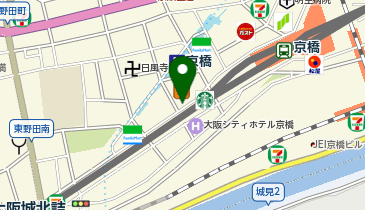 エーピッツァ 大阪京橋店の地図画像