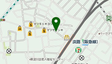 カフェ 風車の地図画像