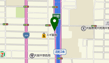 カフェ de あかんのんの地図画像