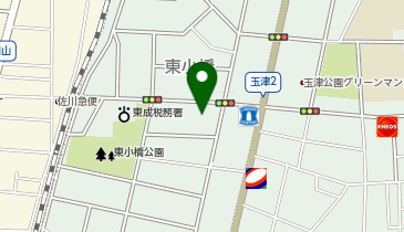 キートス珈琲の地図画像