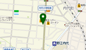 コーヒーショップABC 野江内代の地図画像
