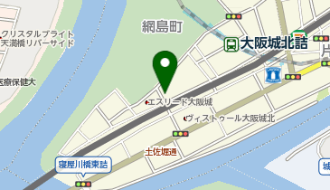 ザ・ガーデンオリエンタル大阪 従業員食堂の地図画像