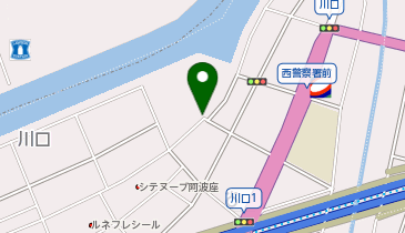 シーフードレストランUGENの地図画像