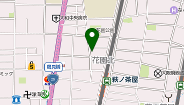 ジンギスカンの地図画像