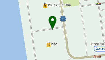 スウェーデンレストランの地図画像