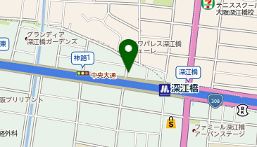 ステーキハウス 仁(JIN)の地図画像