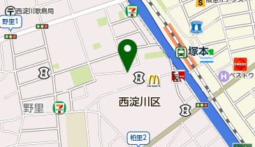 スナック バッカスの地図画像