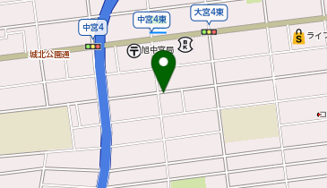 スナック レンガの地図画像