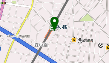 スナック 絲の地図画像