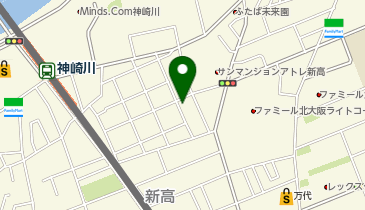 スナック八重の地図画像