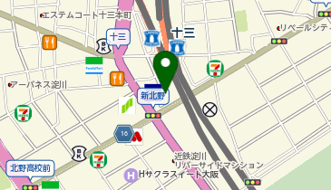 スペイン酒場 BAR-BOA 十三店の地図画像
