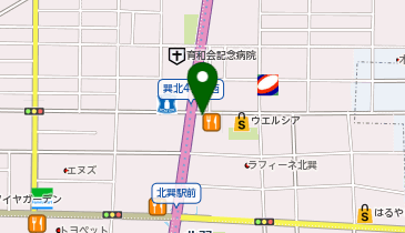 ダイニング れしぴの地図画像