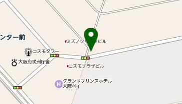 テクノ・ラボ大阪 カフェテリアの地図画像