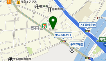 ナポリの窯の地図画像