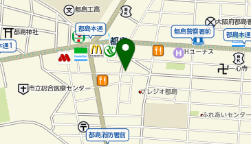 パンク食堂の地図画像