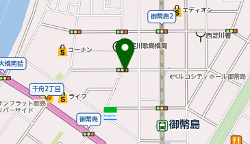 ビックリマークの地図画像