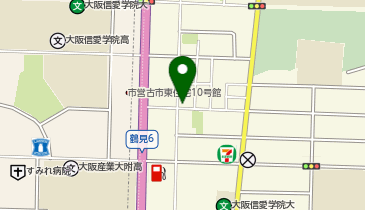 ピザ・サントロペ鶴見店の地図画像