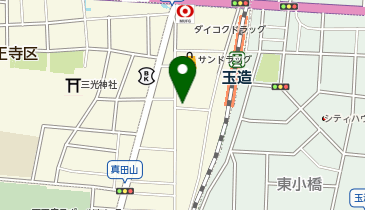 ピッツェリア トラットリア ミニョンの地図画像