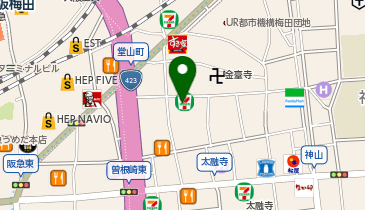 フレンチレストラン Cendreの地図画像