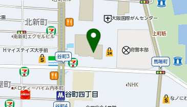 プリムローズ大阪 レストラン 味彩の地図画像