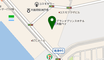 プールサイドレストラン&バー「ぺルゴラ」の地図画像