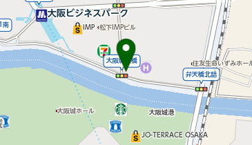 プールレストランの地図画像