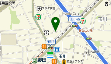 ボン・マルシェ食堂の地図画像