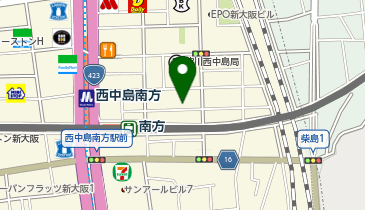 ラウンジ割烹なかの地図画像