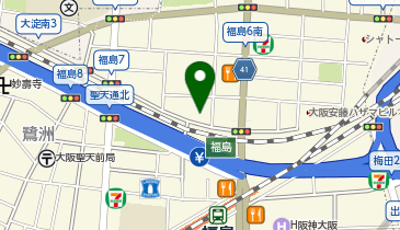 リール食堂の地図画像