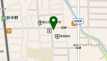 中国料理 若水の地図画像